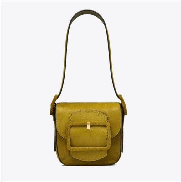 Handbags - Tory Burch Sawyer Calf Hair Mini Shoulder Bag
